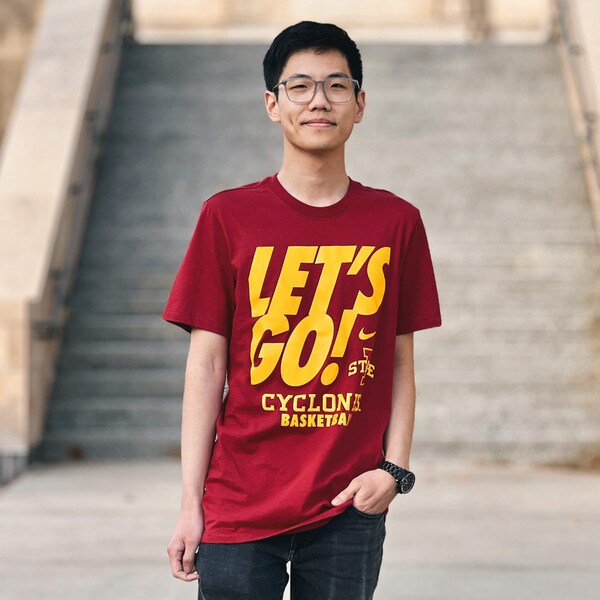 Nike® Let's Go I-State Basketball Cardinal T-Shirt (was $37.99)